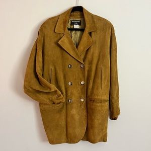 Green Chartreuse Suede Begedor Italia Jacket